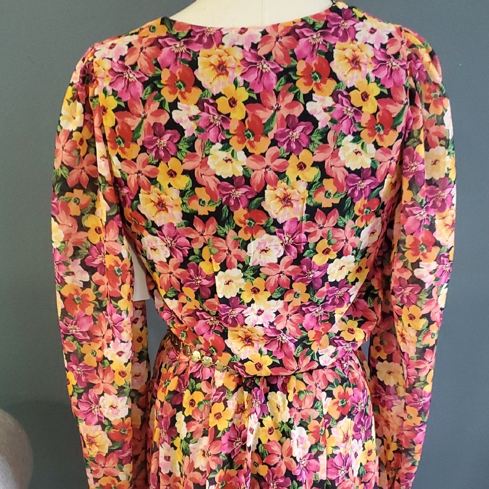 Aura Pink and Orange Barbicore Dress - Picture 5 of 15